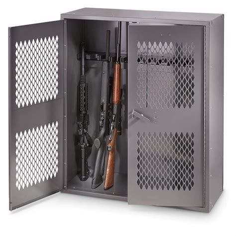 steel gin cabinet|steel cabinet for gun storage.